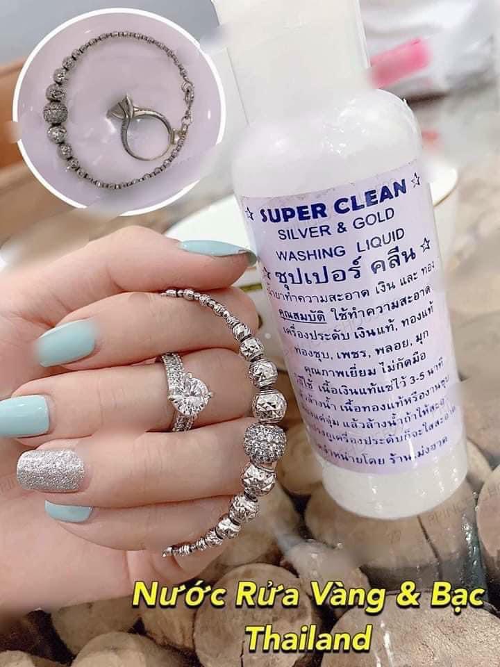 Nước Rửa Trang Sức Vàng & Bạc Thái Lan 120ml