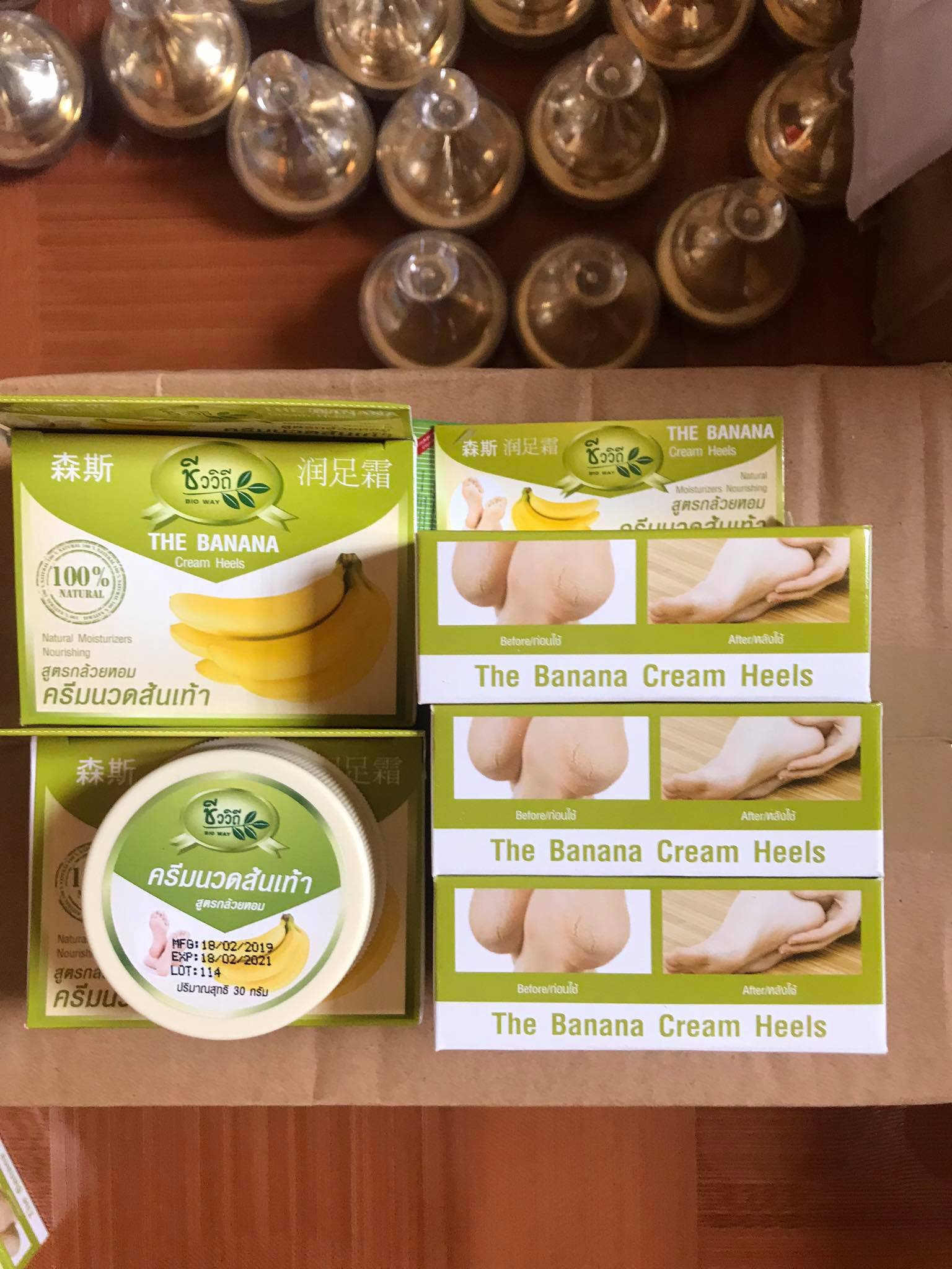 Kem Nứt Gót Chân Chuối The Banana Cream Heels Thái Lan