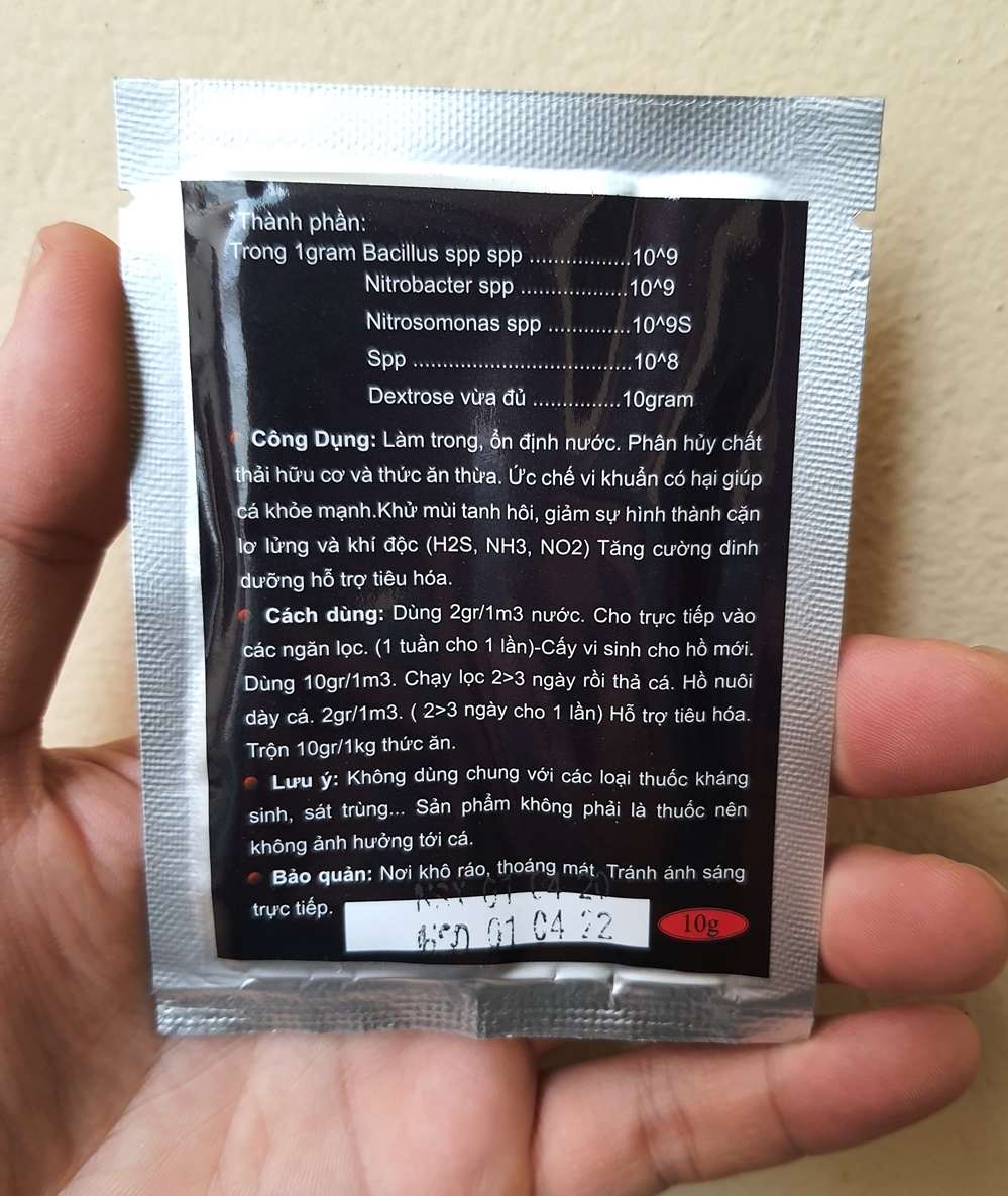 Men vi sinh cao cấp TN - 1a, gói 10g dạng bột