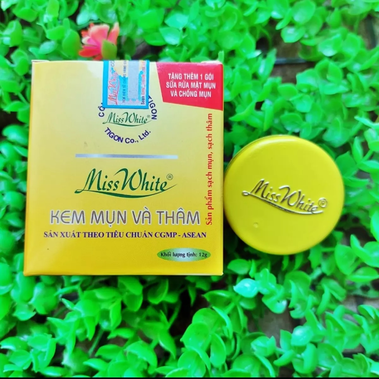Combo 2 Kem Mụn Và Thâm Miss White 6g( mẫu mới )