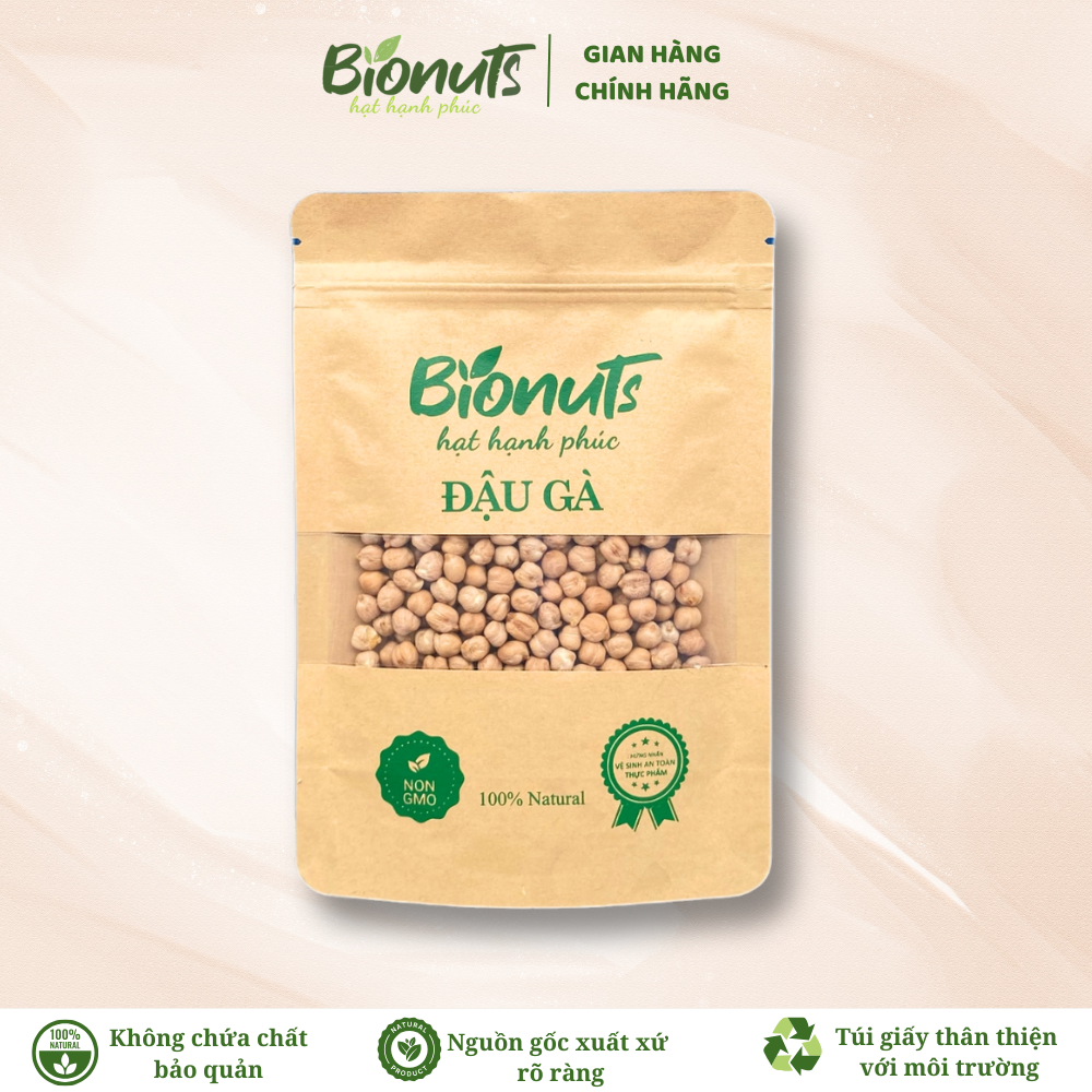 Combo of 2 Bags of Bionuts Organic Chickpeas 500g (Total 1 kg) - Rich in Protein, Good for the Heart, Supports Digestion, Helps Control Weight,..