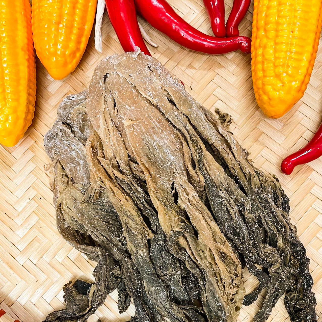CẢI MUỐI SỢI ĐỎ (MÙI SÔI) 500GR