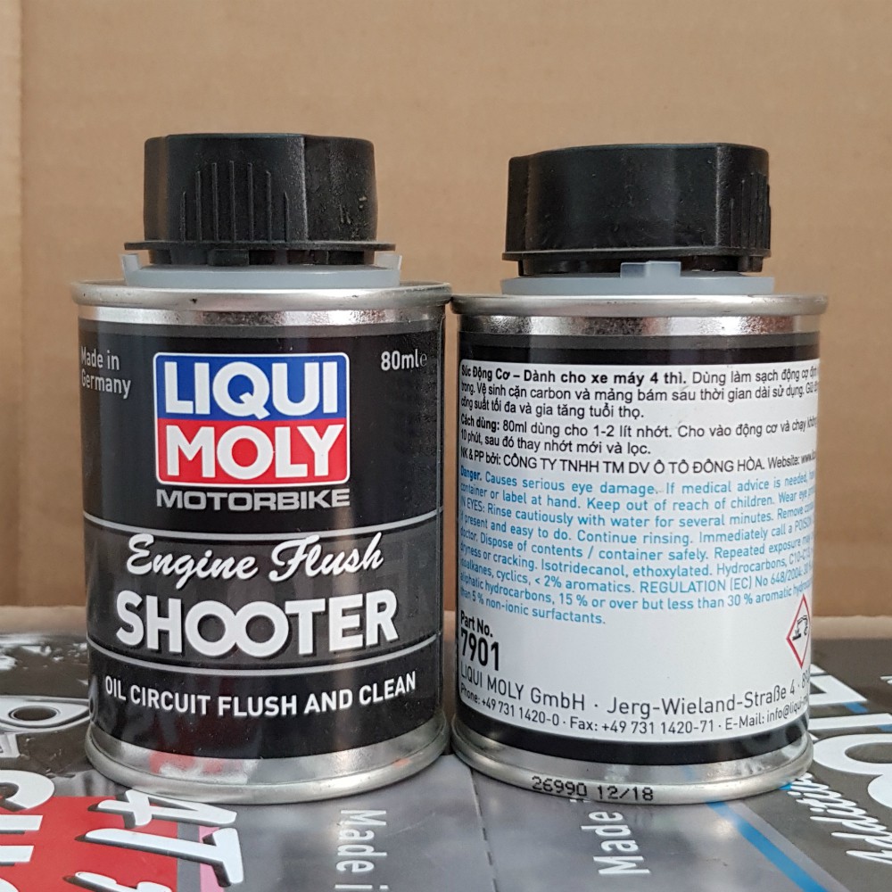 [HCM]SÚC RỬA ĐỘNG CƠ LIQUI MOLY ENGINE FLUSH SHOOTER 80 ML
