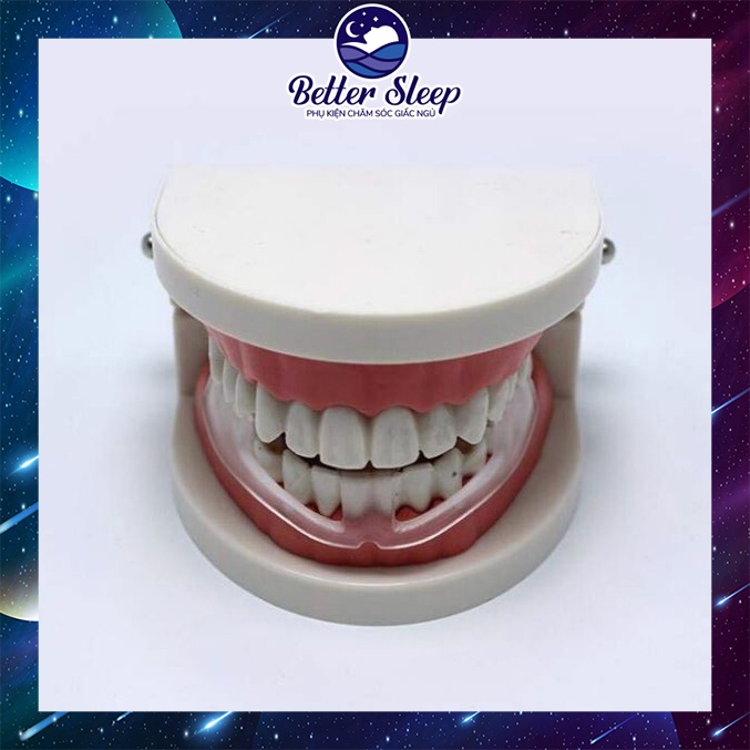 DỤNG CỤ CHỐNG NGHIẾN RĂNG, BẢO VỆ RĂNG MIỆNG SILICON #9 #CNN - [HI5 CARE]