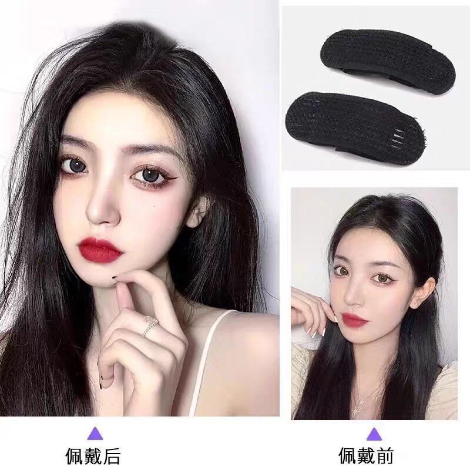 SET 2 Kẹp Độn Phồng Tóc Mái Nhật Bản HGVN #46