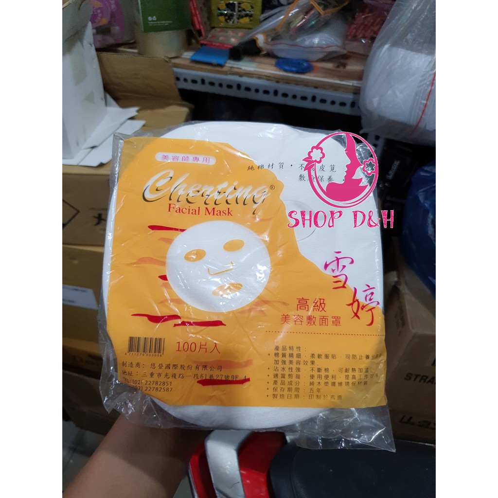 Mặt Nạ Giấy - 100 Miếng