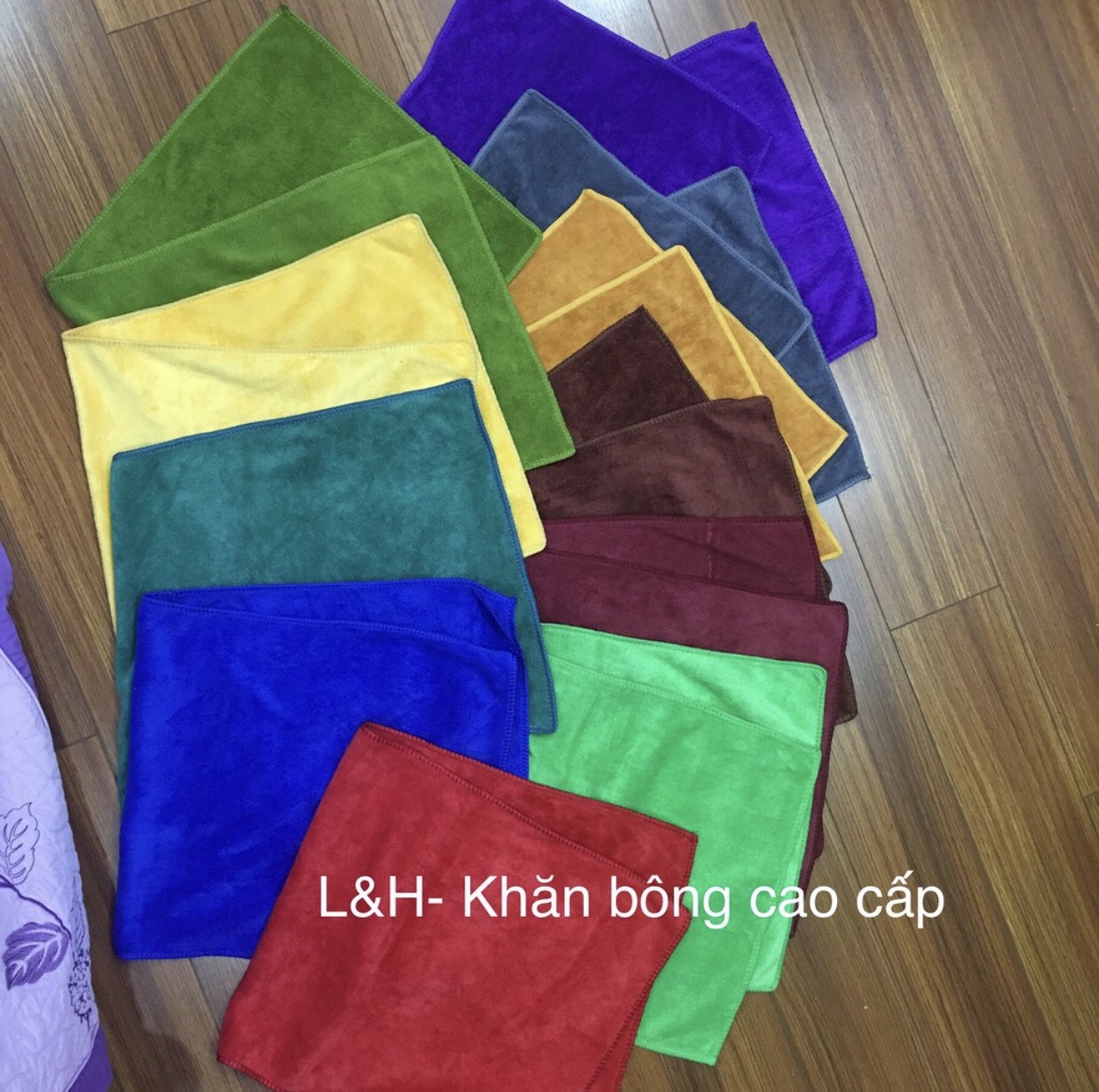 Khăn mặt kích thước 30 * 50 microfiber