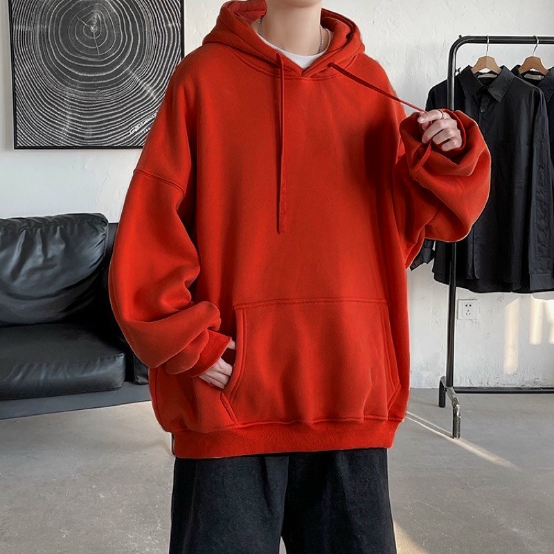 ÁO KHOÁC HOODIE TRƠN 8 MÀU LỰA CHỌN DỄ MẶC DỄ PHỐI ĐỒ TP