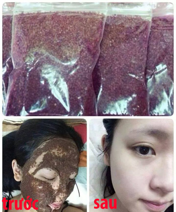 [HCM]Mat nạ ngũ hoa hat dương da 100gr