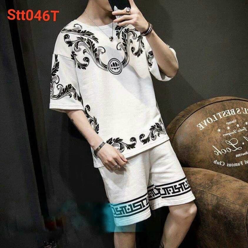 Set Bộ Thời Trang Nam Dạo Phố Cá Tính DT21