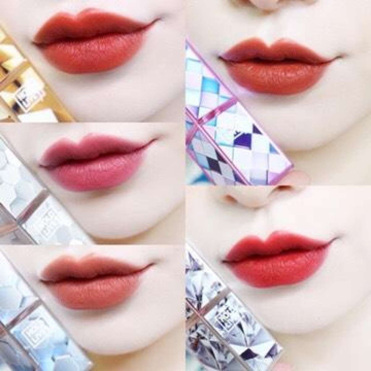Bộ 5 cây Son Pha lê cao cấp