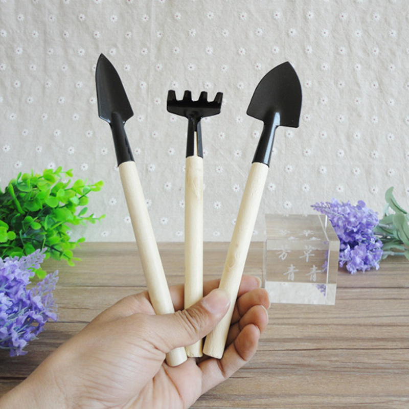 Bộ 3 Món Dụng Cụ Làm Vườn Trồng Cây Mini