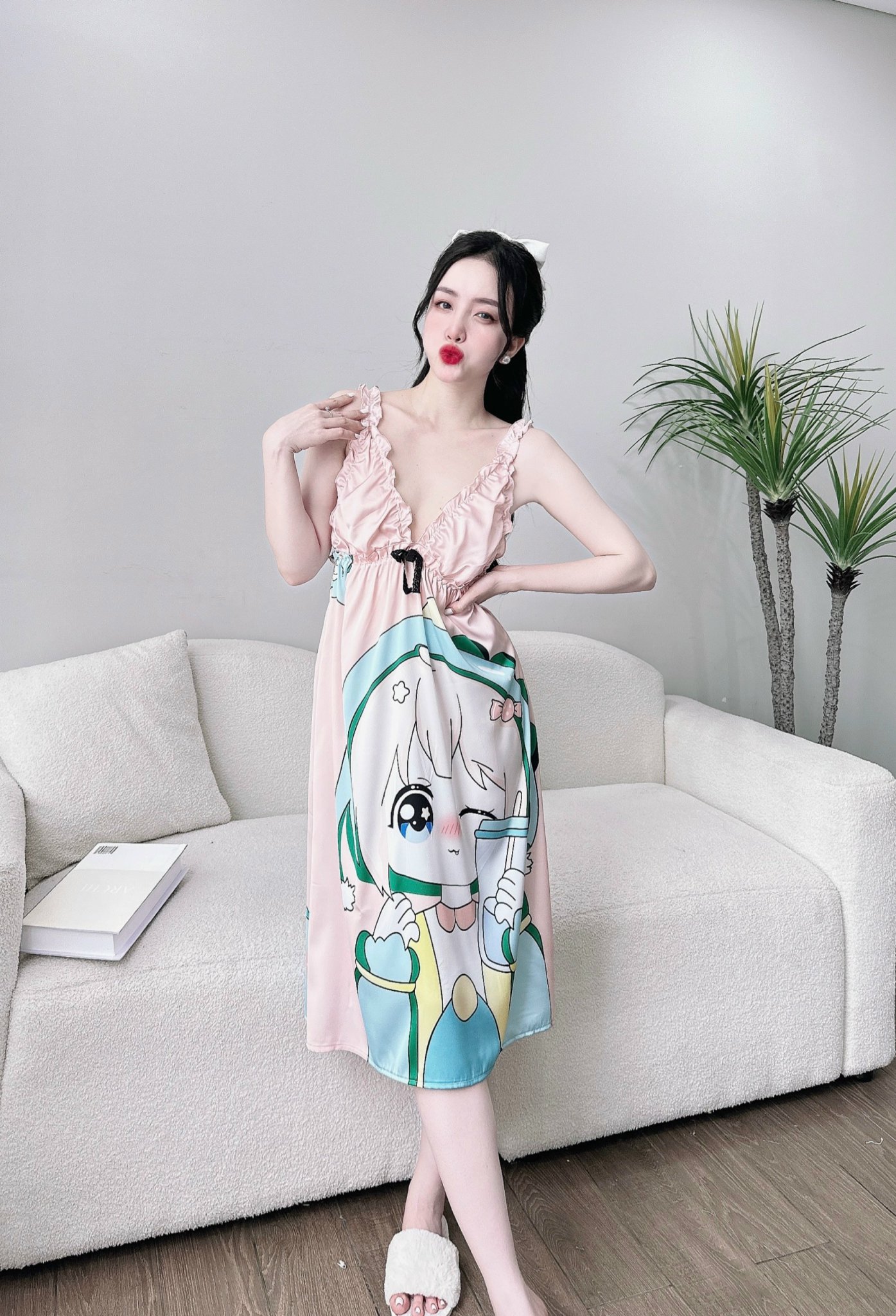 [HCM]VN1523 VÁY CÔNG CHÚA DÂY NƠ