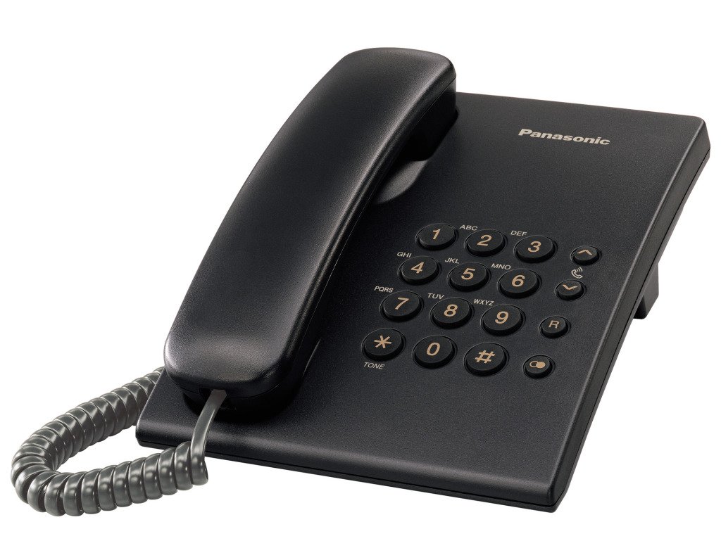 Điện thoại bàn Panasonic KX-TS500 (Đen)