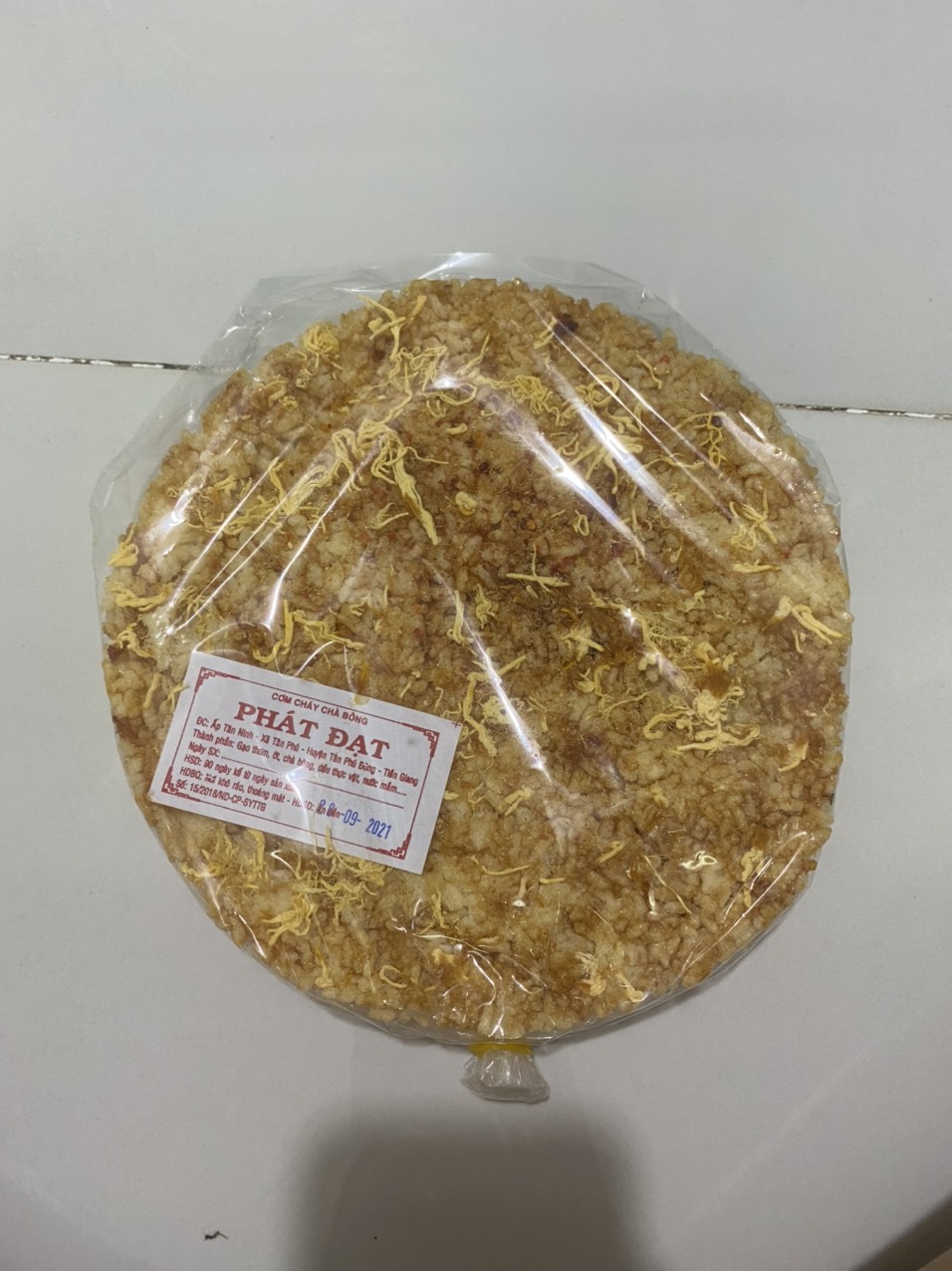 Cơm cháy chà bông - combo 5 bịch 1kg