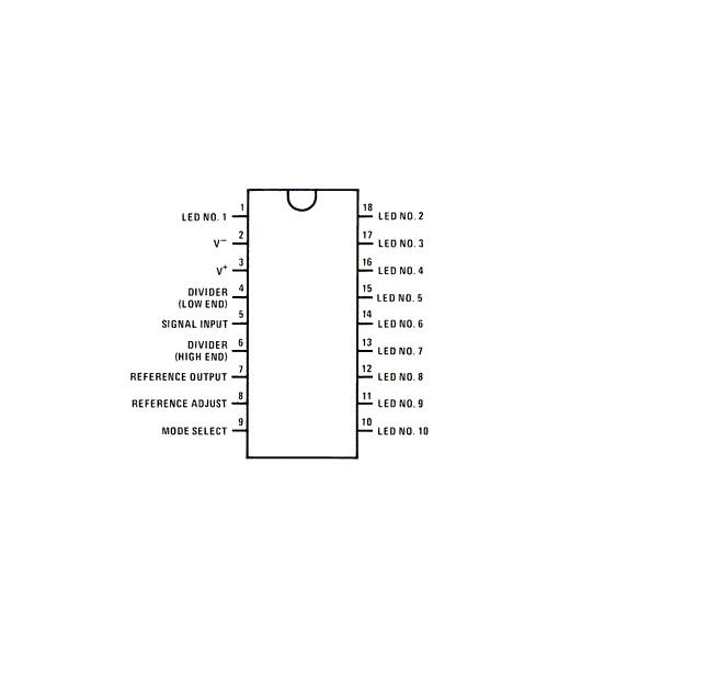 LM3915 IC nháy theo nhạc