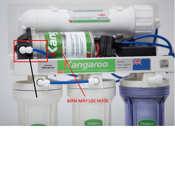 (HCM) Combo 2 Cút Nối Nhanh Ren 17 - Dây 6mm (Cút Góc Nối Bơm Máy Lọc Nước RO)