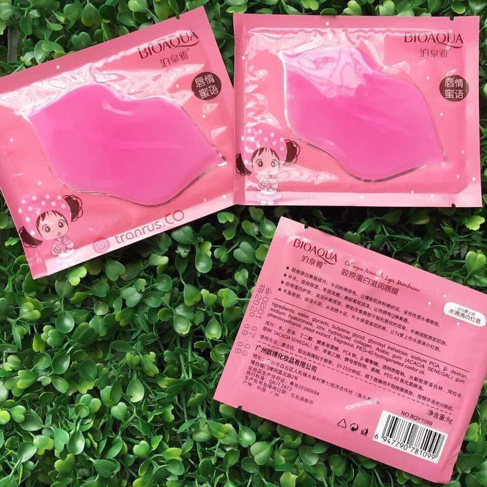 [HCM]combo 5 Miếng Mặt Nạ Môi Bioaqua