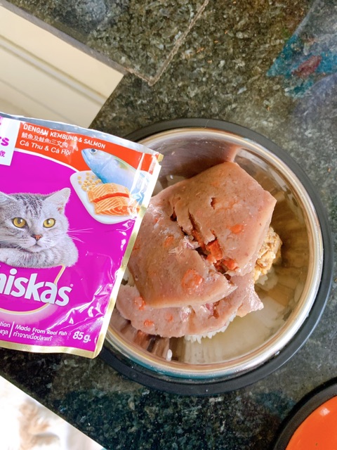 WHISKAS PATE GÓI 85g (MÈO LỚN-MÈO CON)