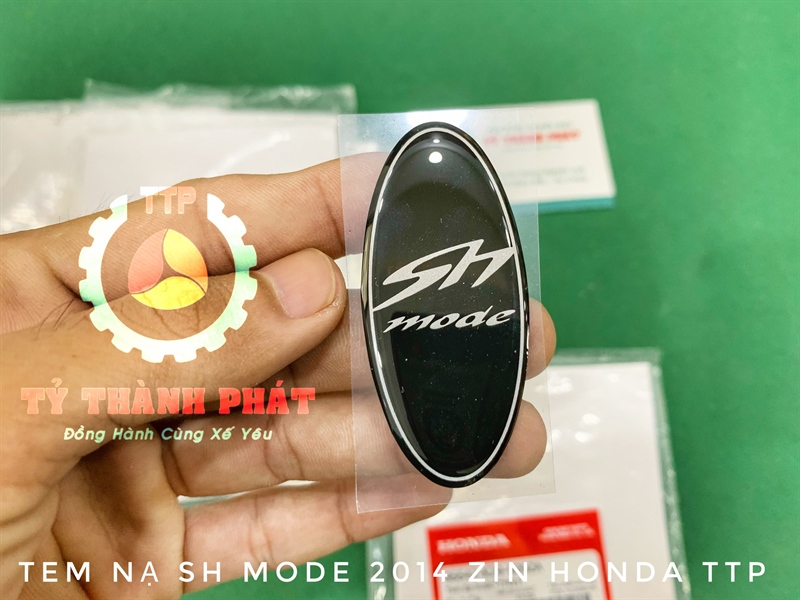 Tem nạ sh mode đen zin