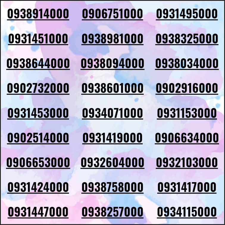 [HCM]Sim phong thủy đuôi tam hoa từ 0 đến 5