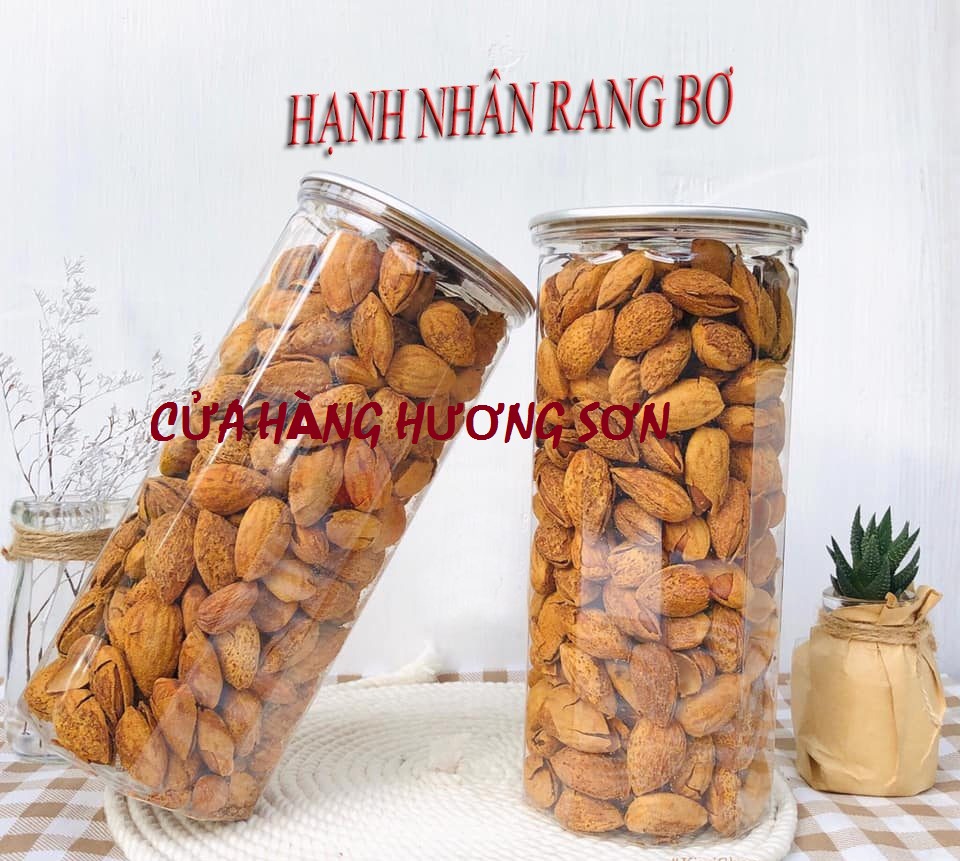 HẠT HẠNH NHÂN RANG BƠ SẤY - THƠM GIÒN MỎNG VỎ (500GR)