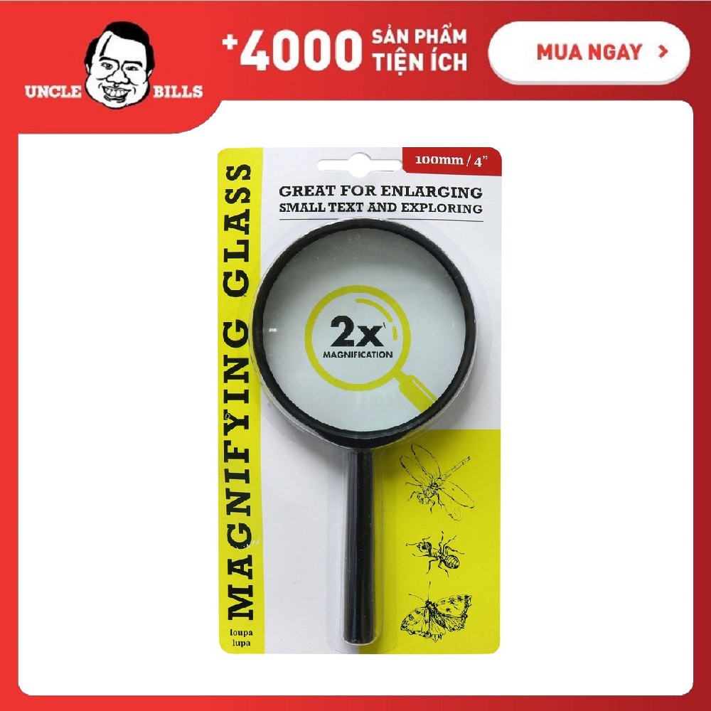Kính lúp 10cm UBL SG0016 10cm