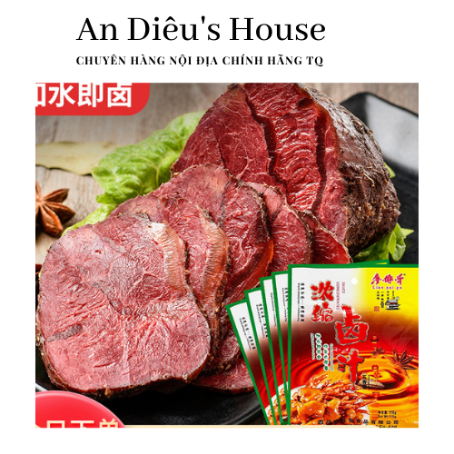 Gia vị hầm thịt đậm đặc Tứ Xuyên 110g