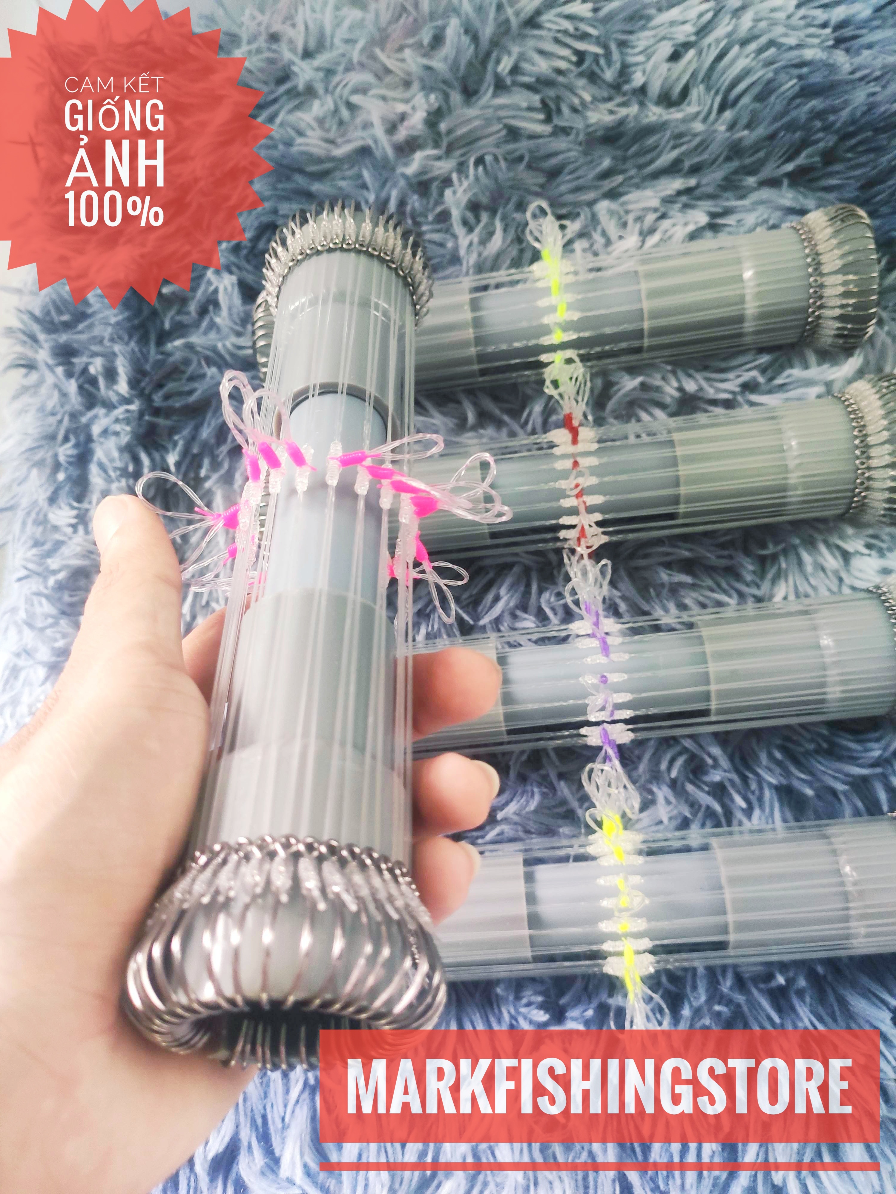 Ống x20 Chùm nho câu cá 4 lưỡi số 15