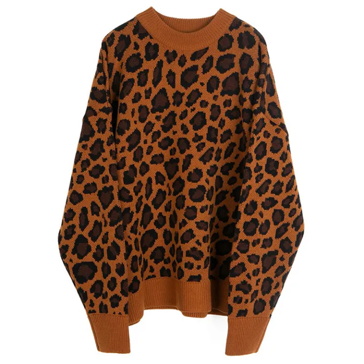 leopard sweater men