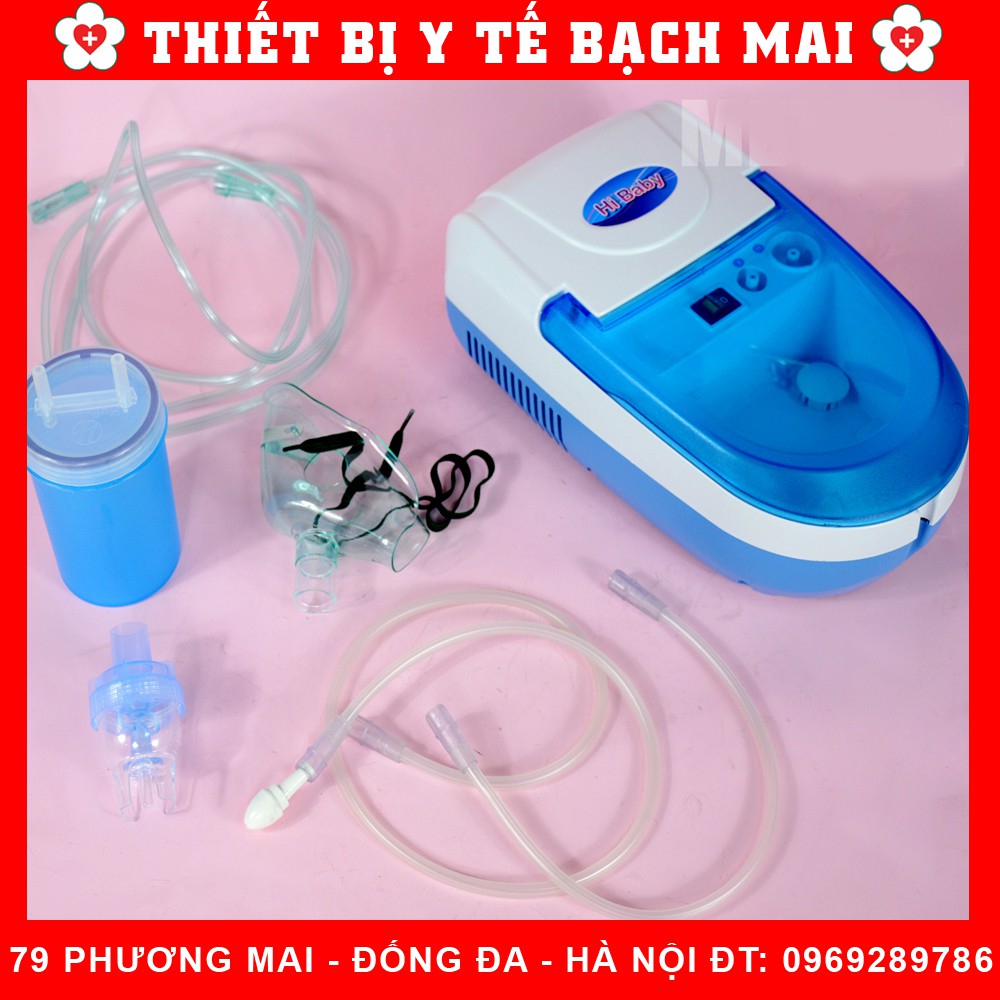 Máy Hút Mũi Hi Baby 2 Chức Năng - [Hút Dịch Mũi, Xông Khí Dung]