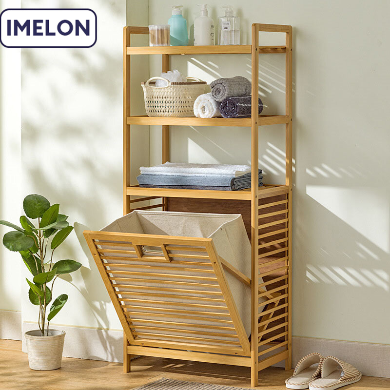 IMELON Buy 1 Get 1 Free gift Free Store-wide Dirty Clothes Storage Basket Dirty Clothes Storage Basket Dirty Clothes Laundry Bucket Doll Plush Toy Family Bathroom
