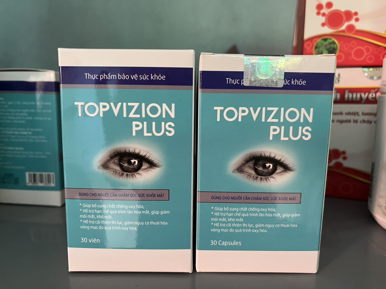Topvizion plus hỗ trợ sáng mắt