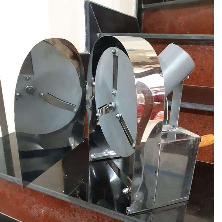 Slicers onion garlic stainless steel hand crank gift sets dao-có cap đậy-dụng powered tool kitchen