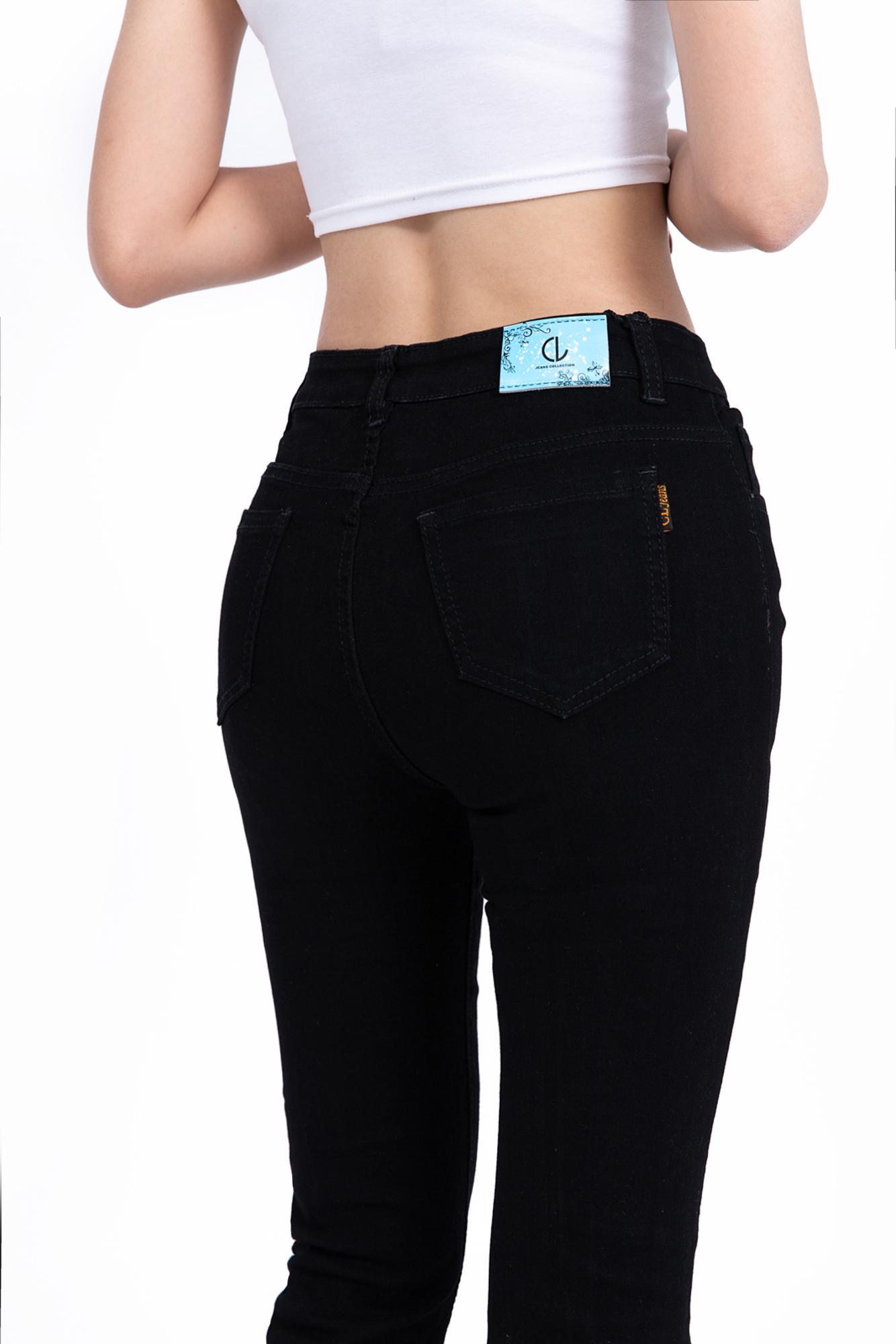 [HCM]Quần jean ống loe xẻ lai