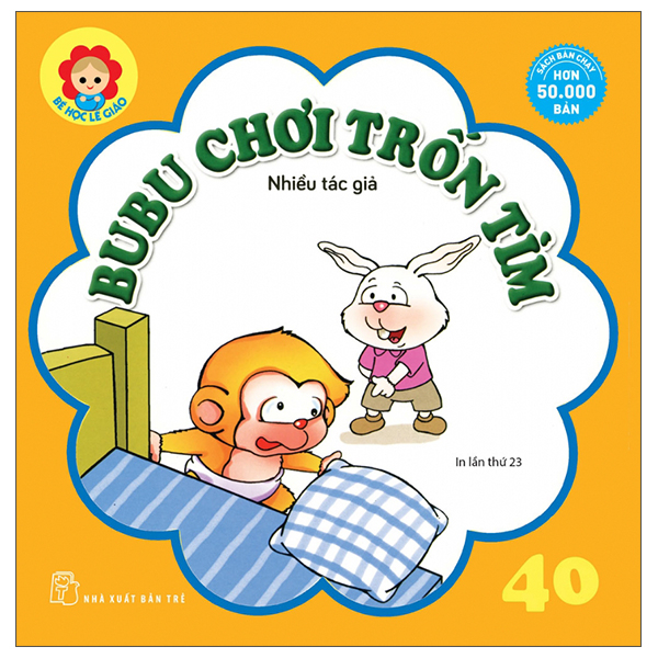 Sách - Bé Học Lễ Giáo - Bubu 40: Chơi Trốn Tìm (Tái Bản) - NXB Trẻ