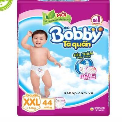 Bĩm - tã quầ Bobby M60 Miếng mẫu mới trà xanh