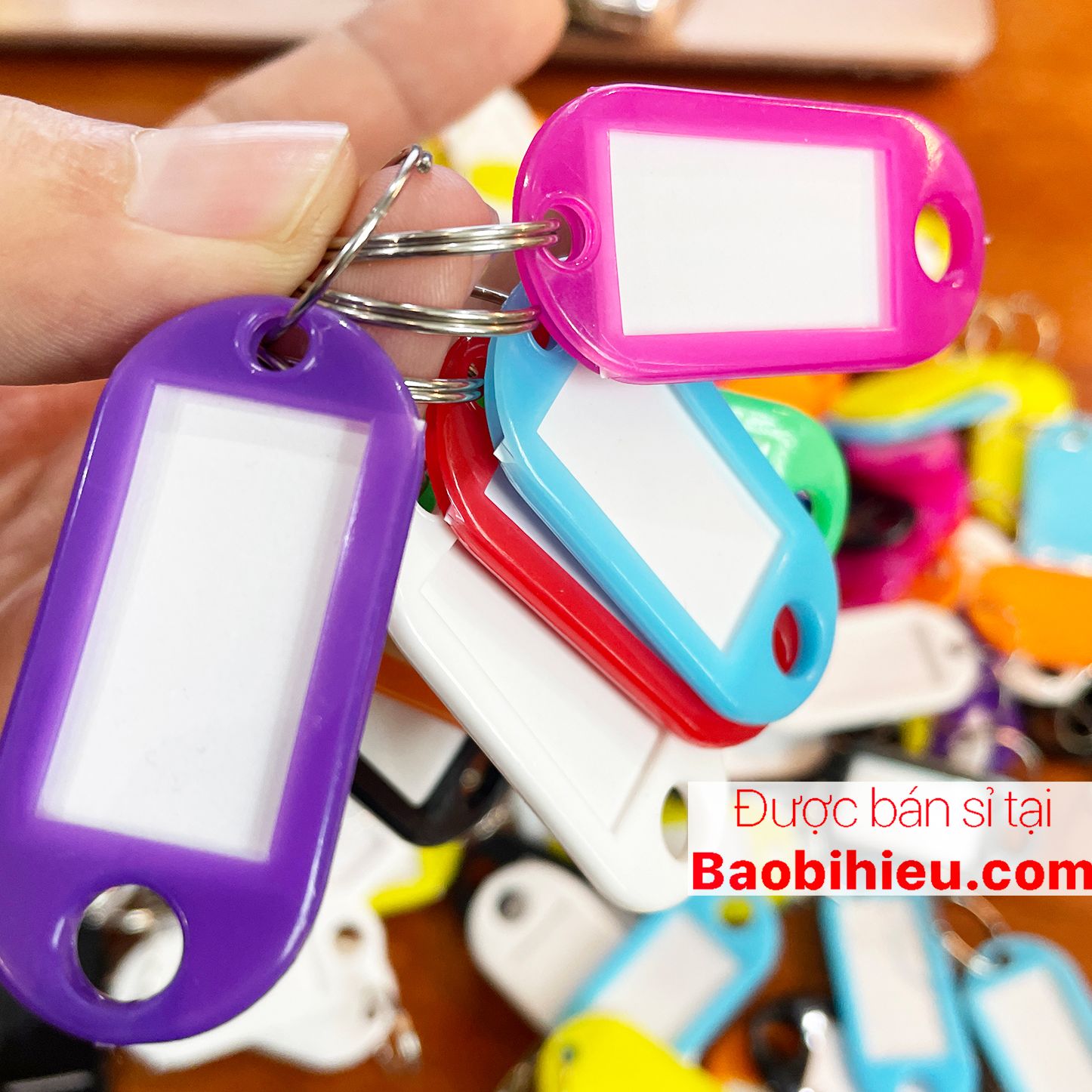 Combo 10 bảng tên kèm móc khoá 10b1249