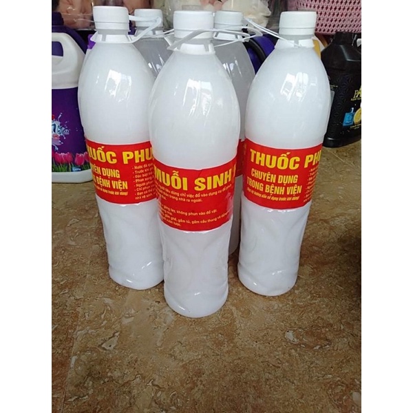 Chai 1,5 lít phun diệt muỗi sinh học pha sẵn