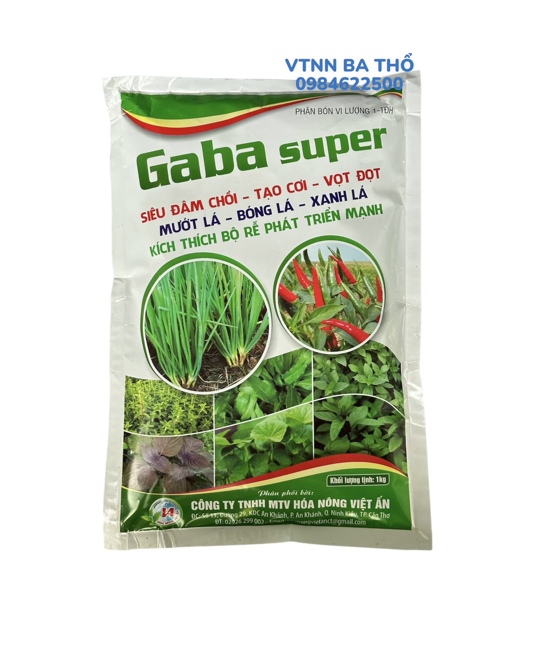 Phân Bón Gaba Super kg (đâm chồi - vọt đọt - xanh lá)