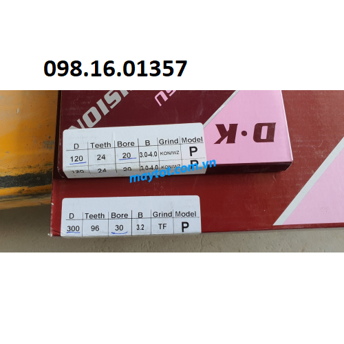 Bộ lưỡi cưa dùng cho máy cưa bàn trượt