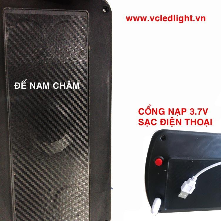 ĐÈN MÀO TAXI SẠC LƯU ĐIỆN
