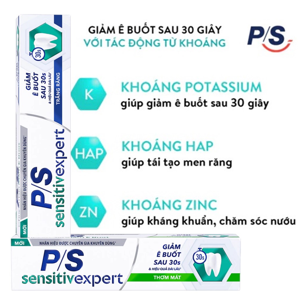 P/S Sensitive Expert Whitening Toothpaste 100g/Bottle