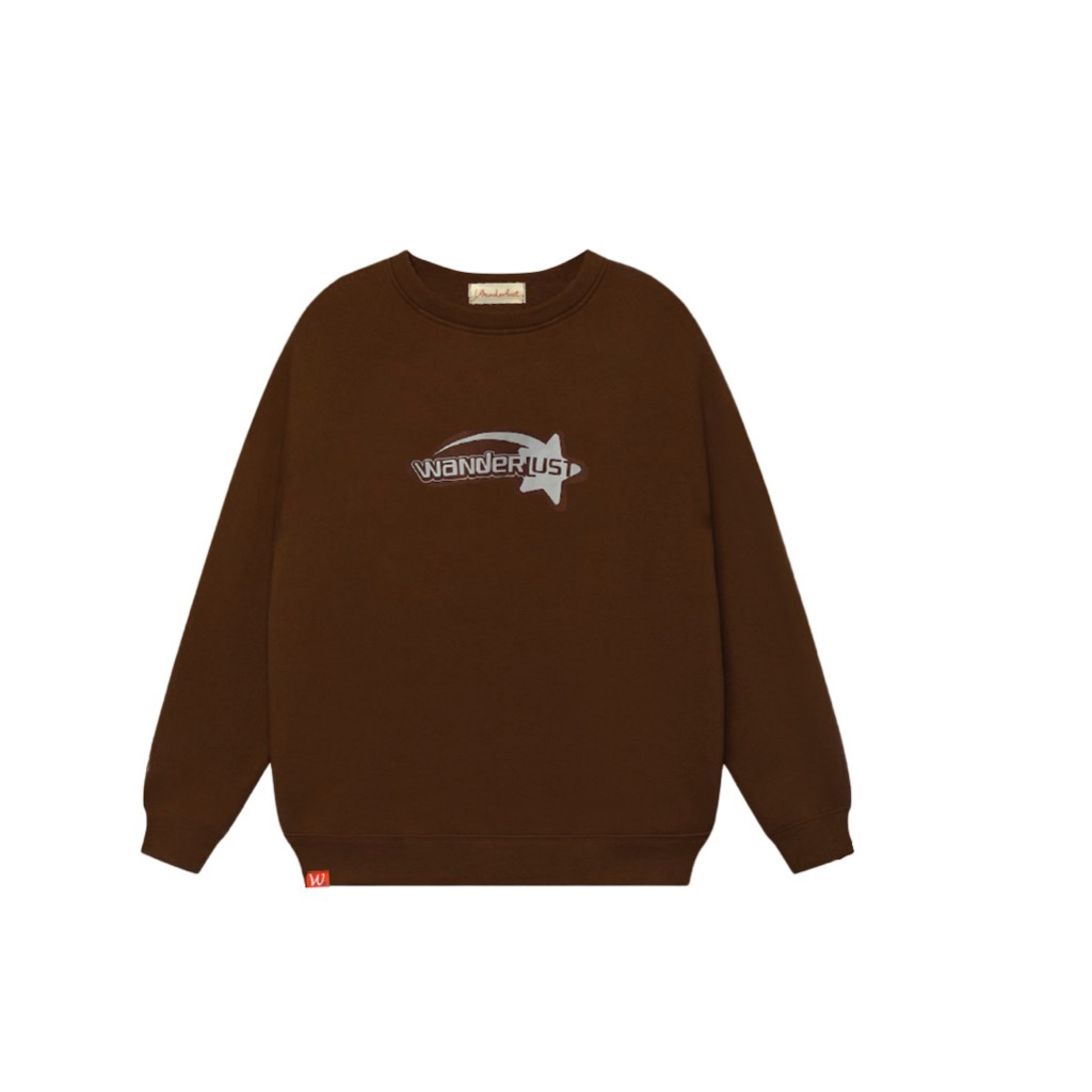 Áo Sweater tay dài in phản quang