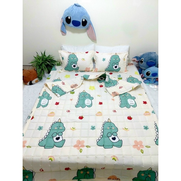BỘ Ga gối POLY COTTON size 1m6x2m,1m8x2m