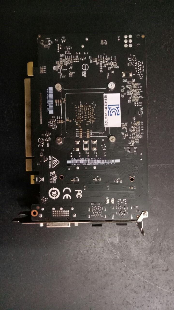 VGA MSI GTX 1050Ti 4Gb OCV1
