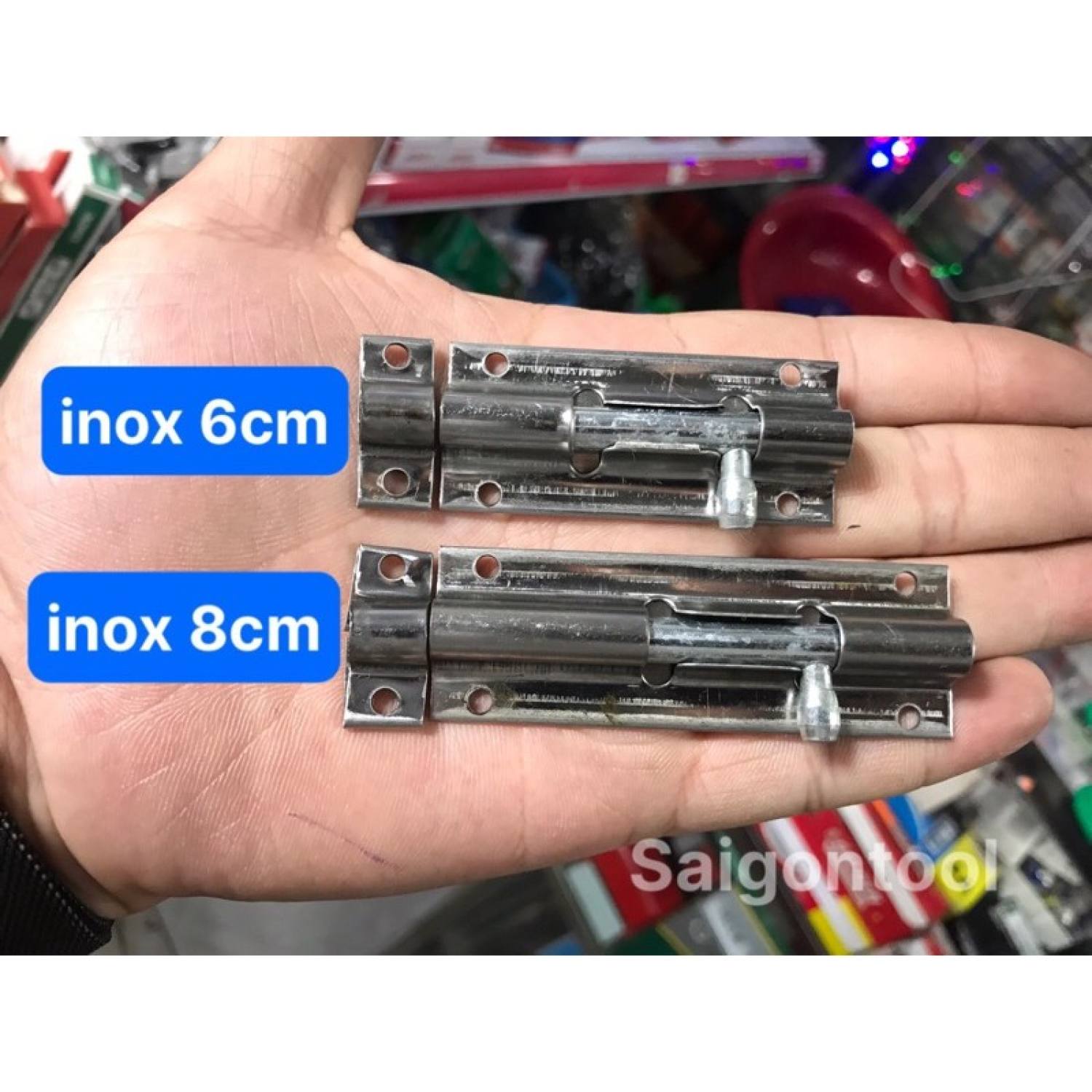 CHỐT CỬA NGANG SẮT XI THAU