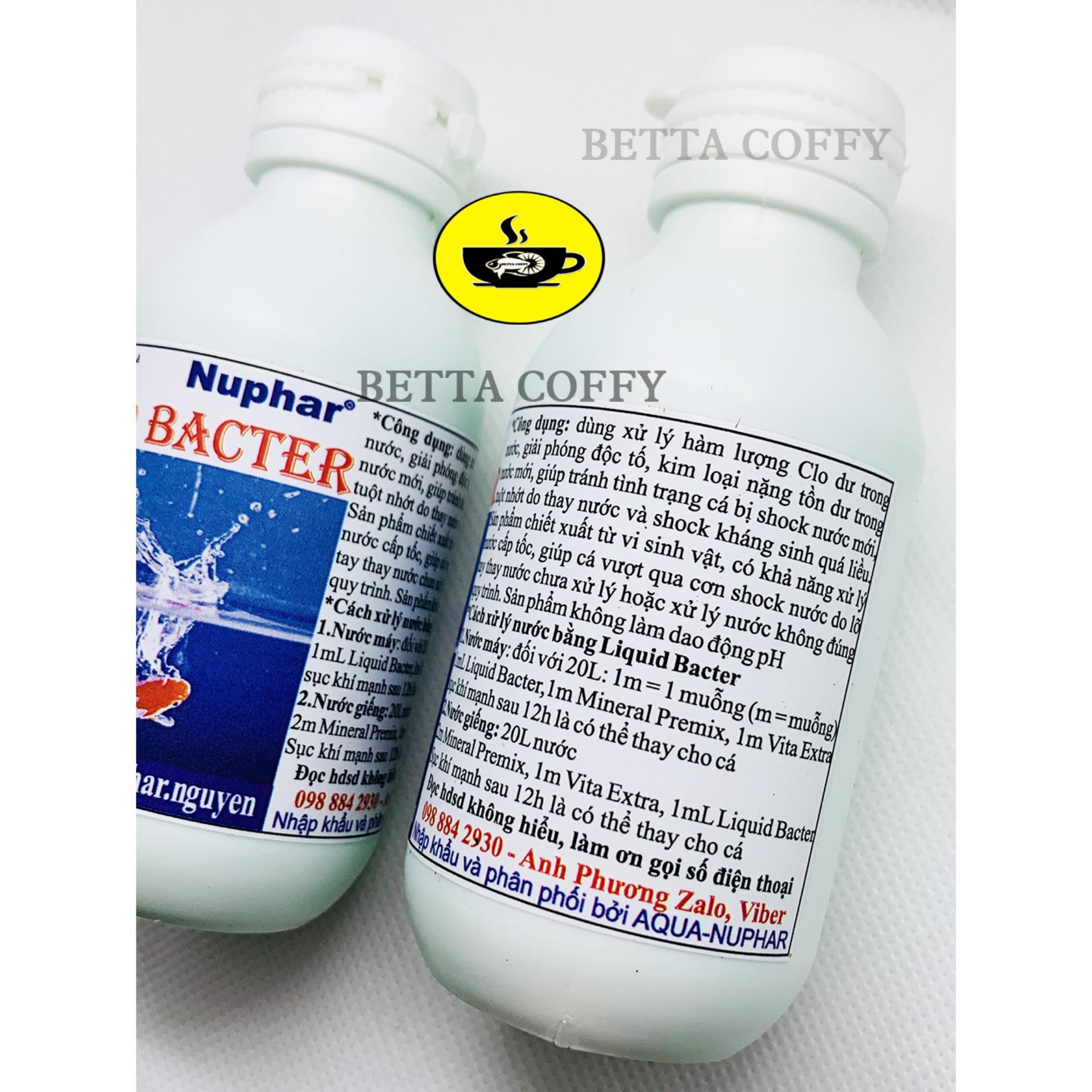 Dung Dịch Nuphar Liquid Bacter Chống Sốc Nước Cho Cá - Xử Lý Nước
