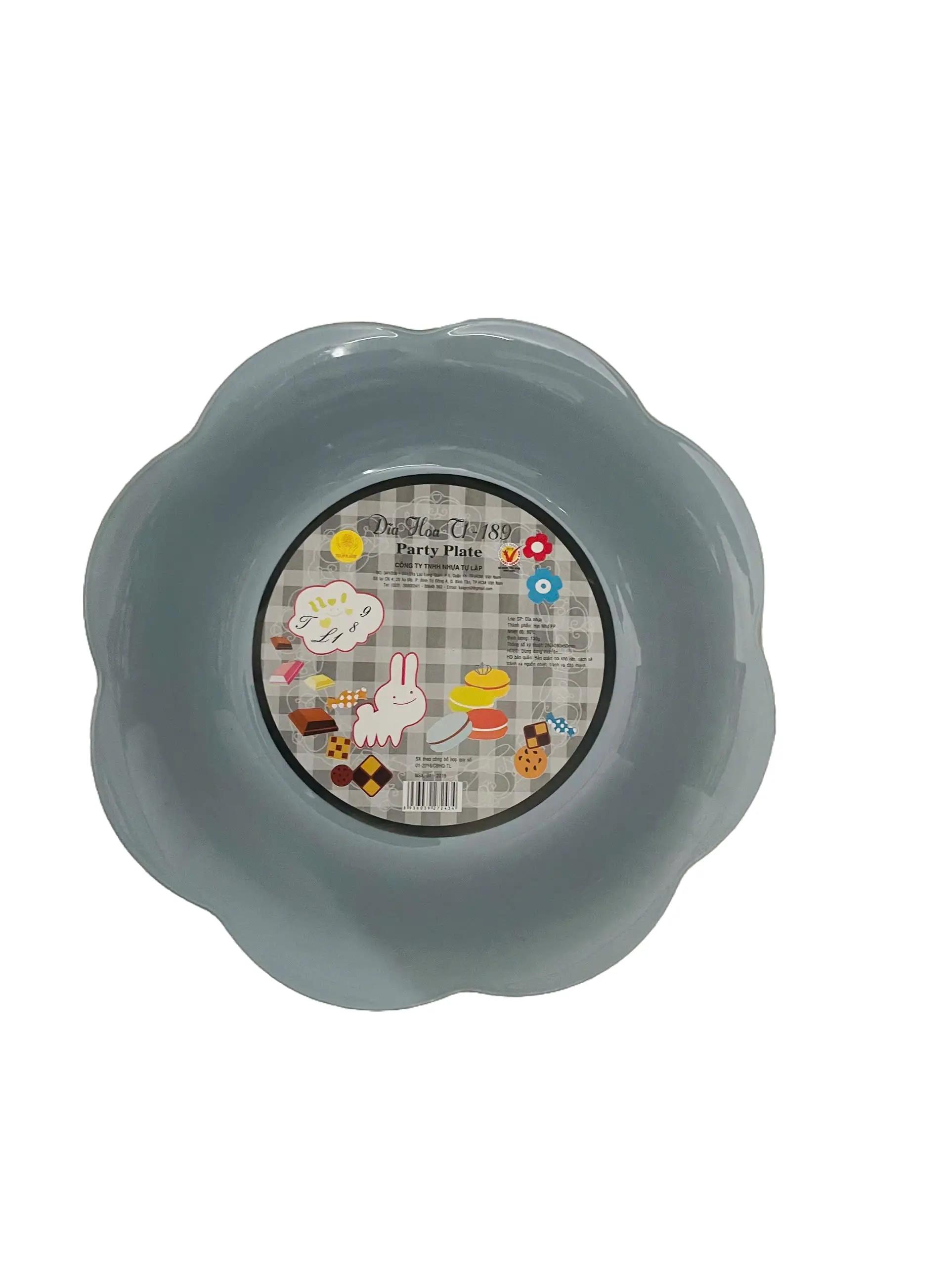 Dĩa hoa TỰ LẬP  TL1-189 - 28CM