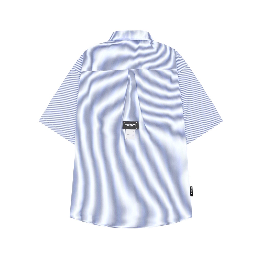 [Nhập Lazxuhuong03 - Giảm 40k/299k]ÁO SƠ MI SỌC TWENTI TAG NĂNG ĐỘNG